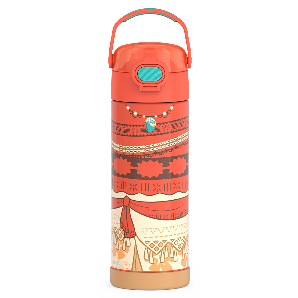 16oz FUNtainer® Water Bottle Disney Princess Moana