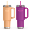 40oz Cup Holder Mug Bundle - Melon & Plum